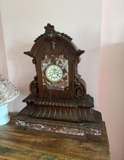 Ancienne horloge de cheminée