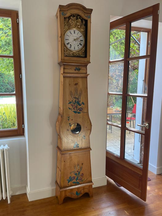 Restauration horloge comtoise