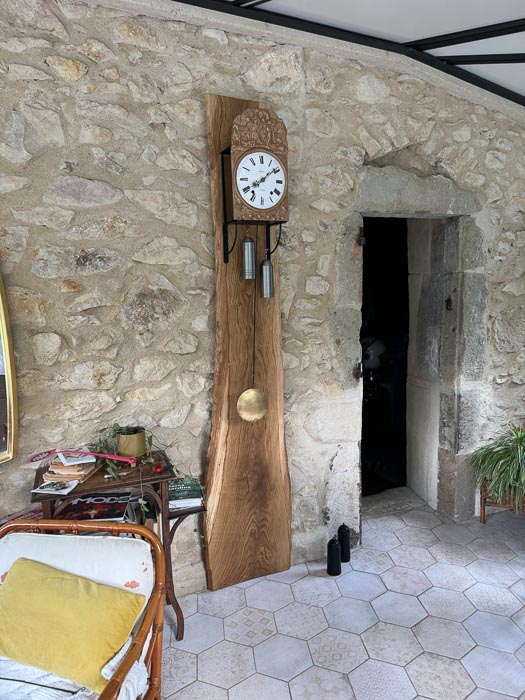 Horloge comtoise pendule modernisé