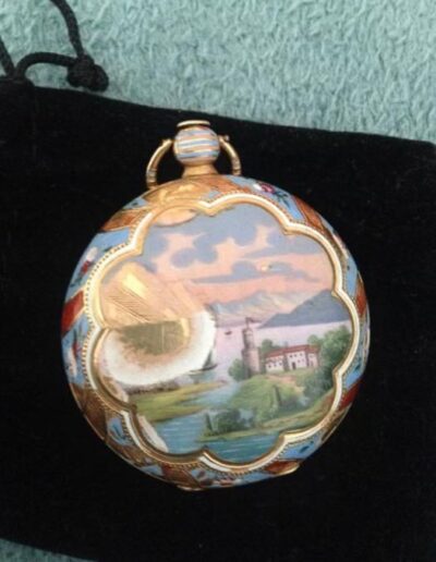 Montre gousset Restauration peinture