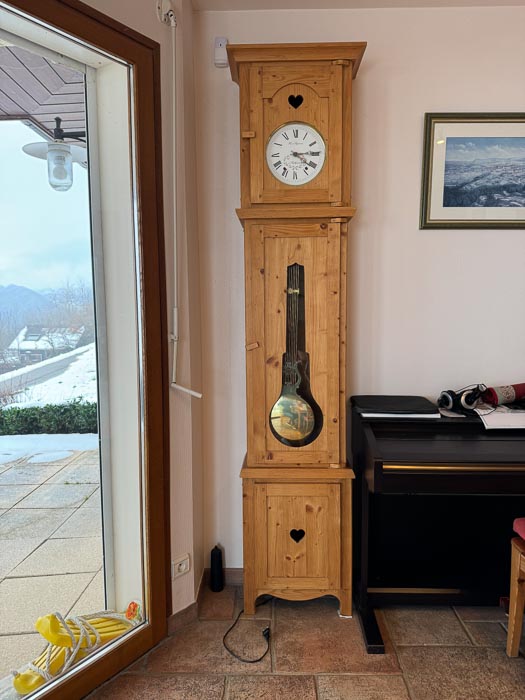 Rénovation horloge comtoise