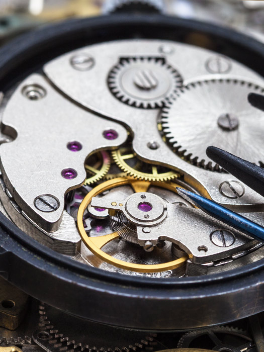 Réparation montre à gousset mécanisme