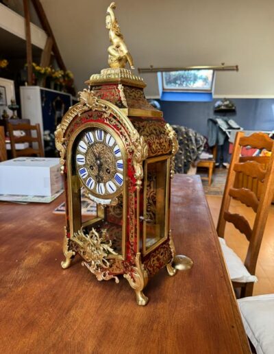 Réparation pendule horloge Cartel