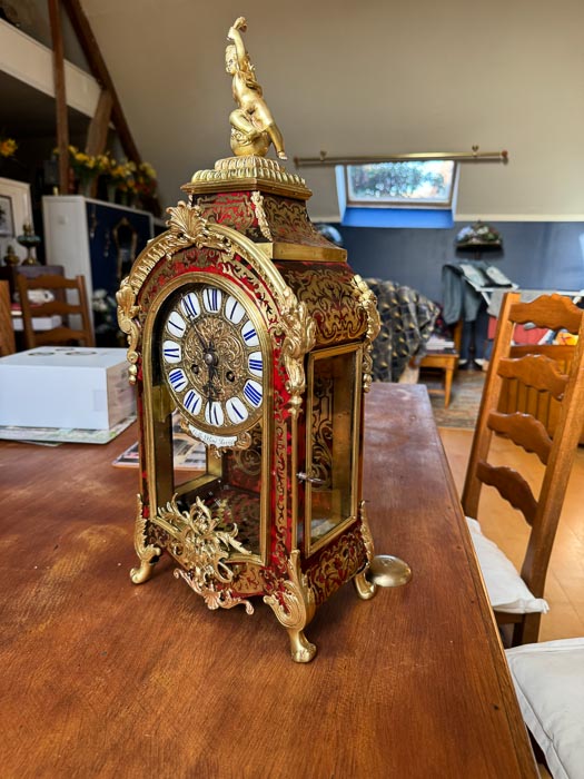 Réparation pendule horloge Cartel