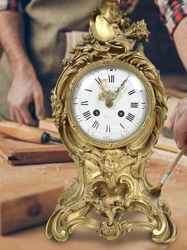 rénovation-dorure-or-horloge-ancienne Rénovation dorure horloge